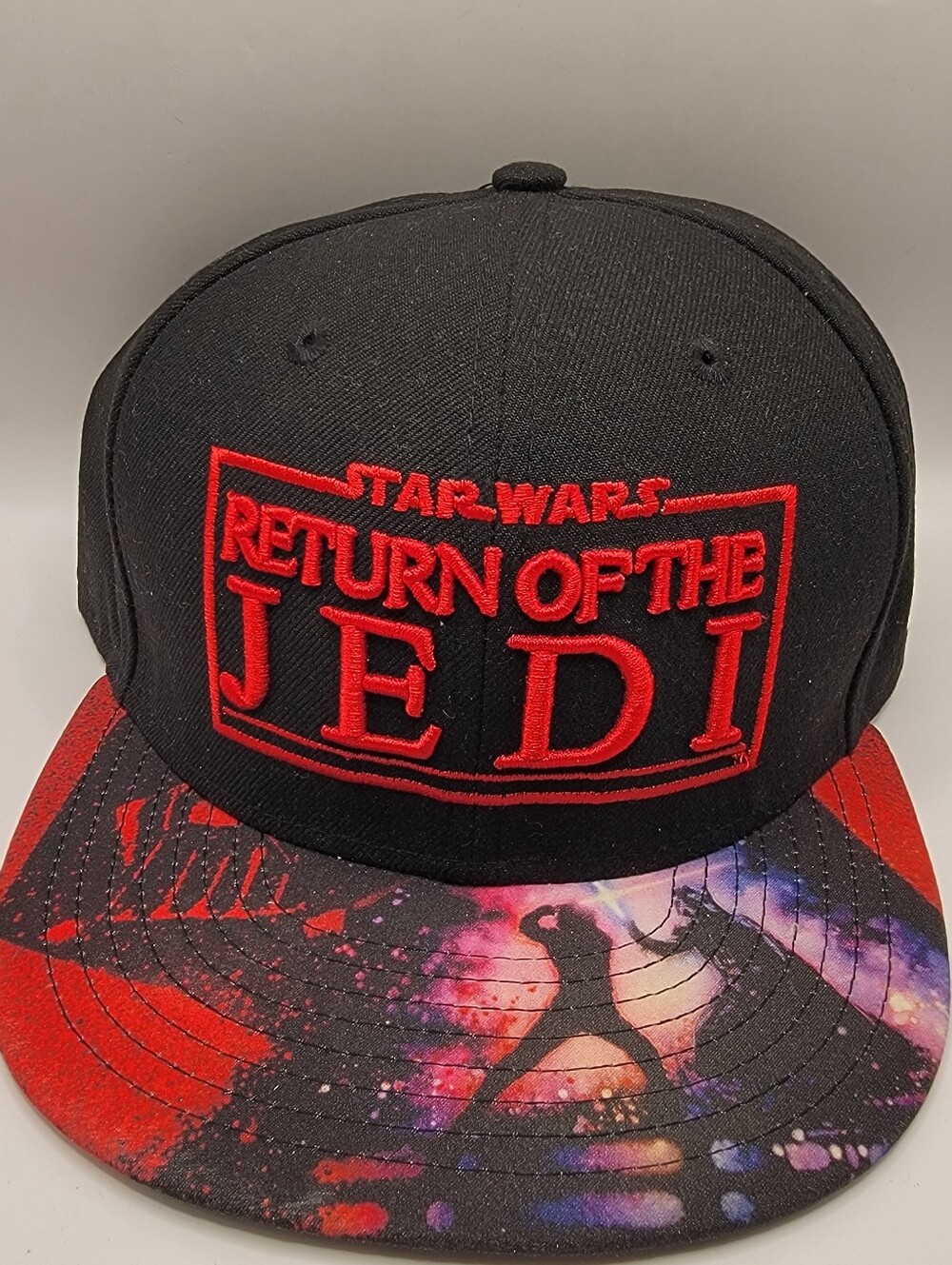 Star Wars Return of the Jedi Black & Red Fitted Hat